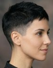 Corte de cabello corto impresionante