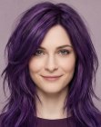 Cabello morado