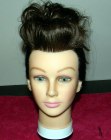 Recogido para un falso corte pixie
