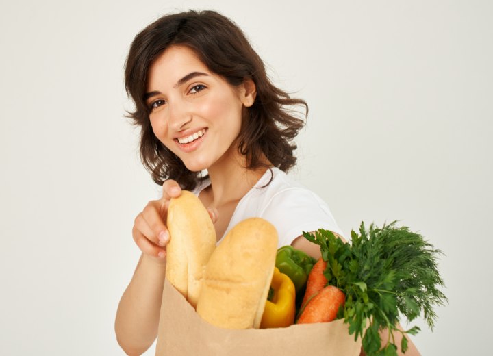 Alimentos para el crecimiento del cabello