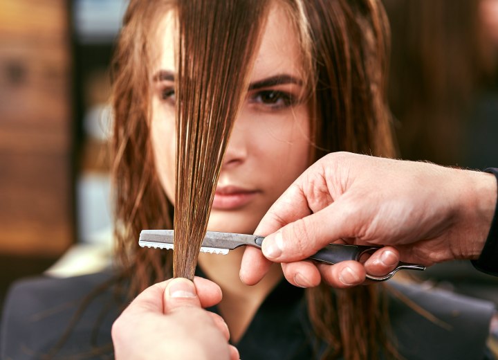 Corte de pelo en progreso