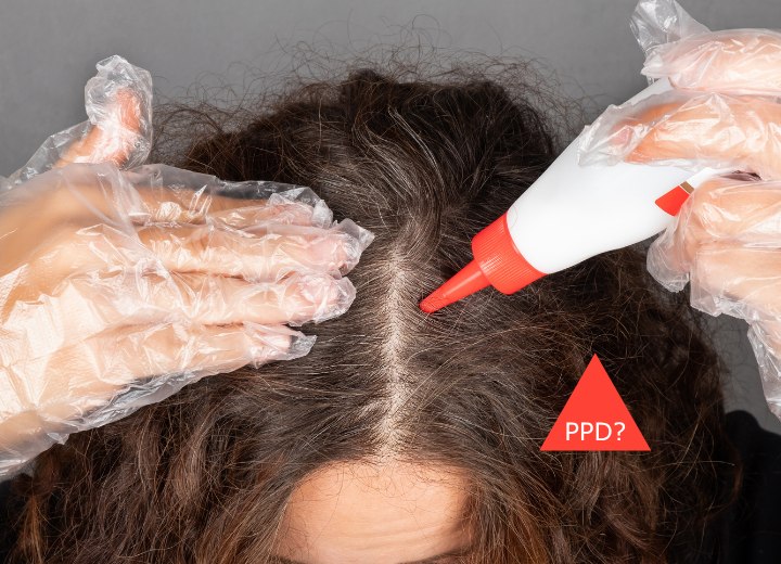 Tinte de pelo con PPD