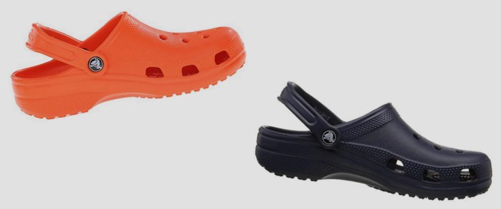 plastic shoes like crocs