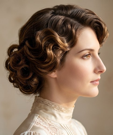Chignon du début des années 1910