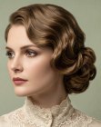 Coiffure Art nouveau