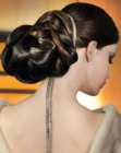 chignon bas de nuque