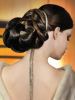 chignon bas de nuque