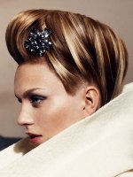 chignon moderne