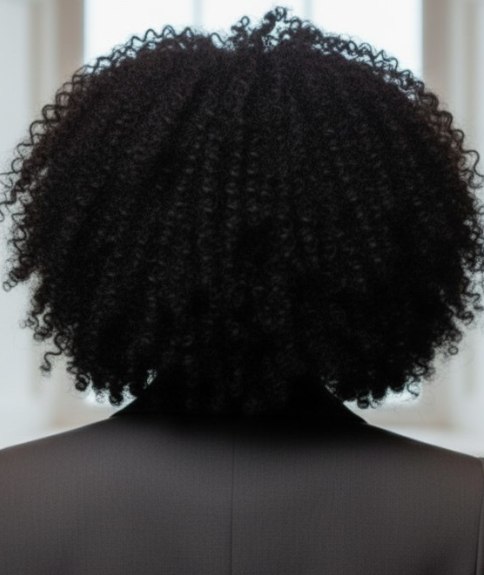 Coiffure semi-longue boucl&eacute;e