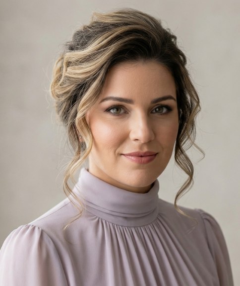Coiffure romantique