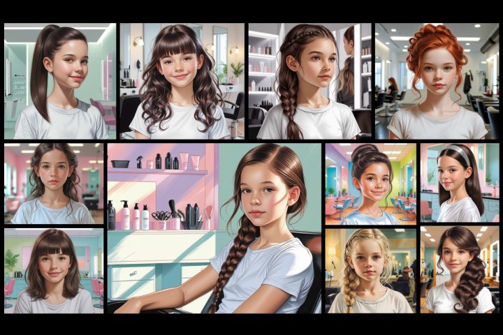 Coiffures tendance pour jeunes filles