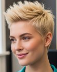Pixie blond