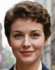 Coiffure courte des années 1950