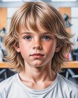 Coupe surfeur pour garçons