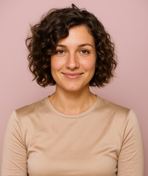 Carré bouclé volumineux