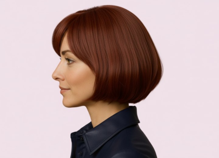 Beau carré aux lignes nettes – Vue de côté