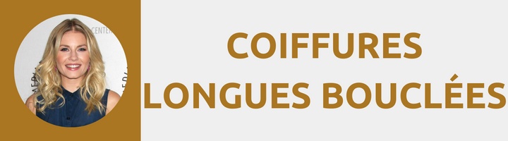 Coiffures de célébrités longues bouclées