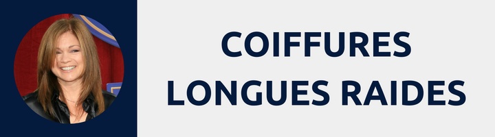 Coiffures de célébrités longues raides & ondulées