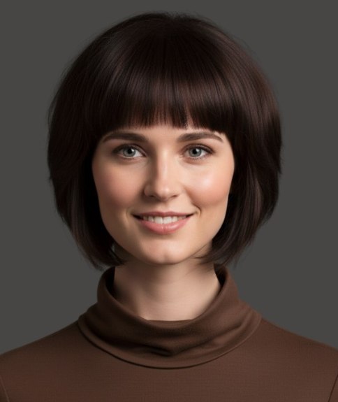 Carr&eacute; avec un volume doux et naturel