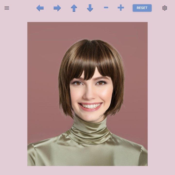 Simulateur de coiffure - Relooking