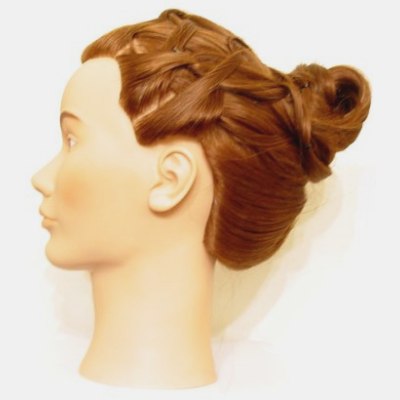 Chignon mélangé