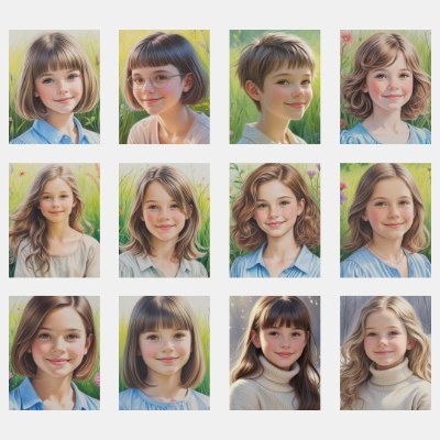 Coupes pour petites filles