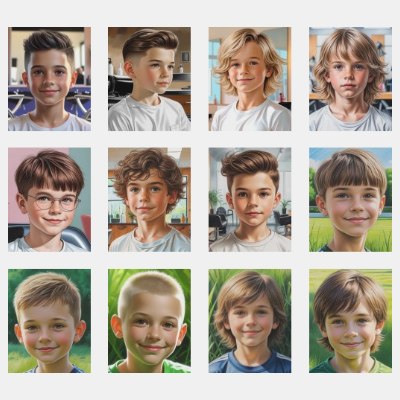 Coupes pour petits garçons