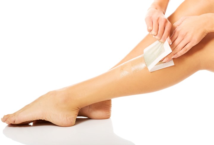 Hair removal with waxing