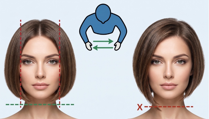How to cross-check a bob after cutting it