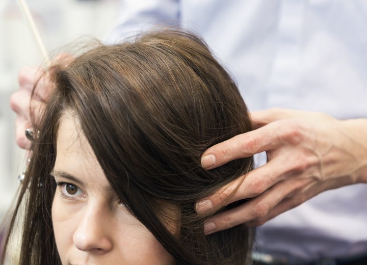 Hair straightening treatment