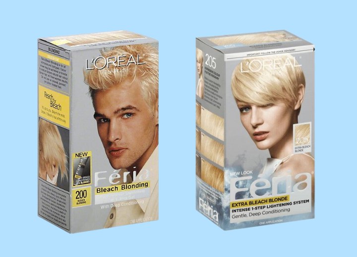 L'Oréal hair bleaching kit