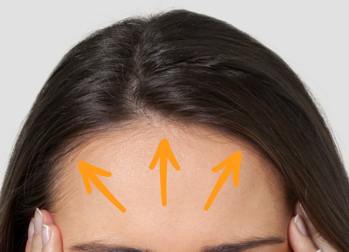 Buffer zone hair