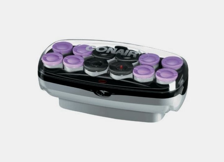 How can I put hot rollers in my hair