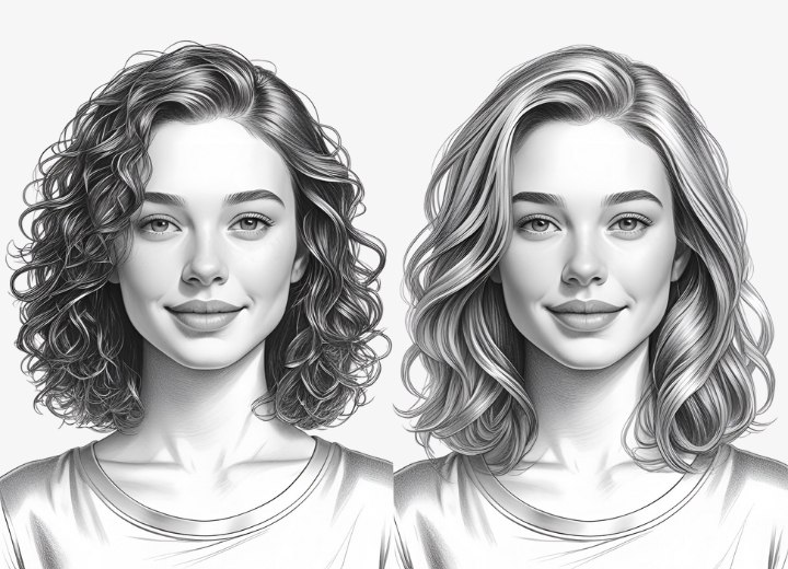 The difference between a perm and a body wave
