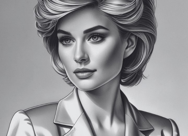 Princess Diana hairstyle