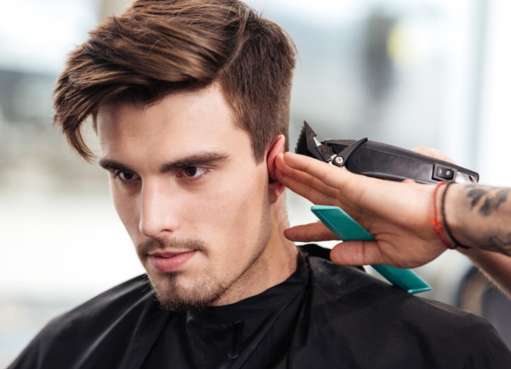 Princeton haircut as a classic men's style