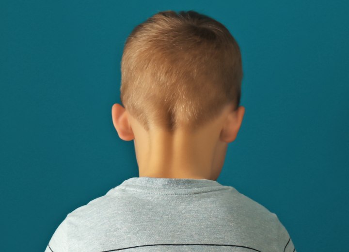 Back view of a child