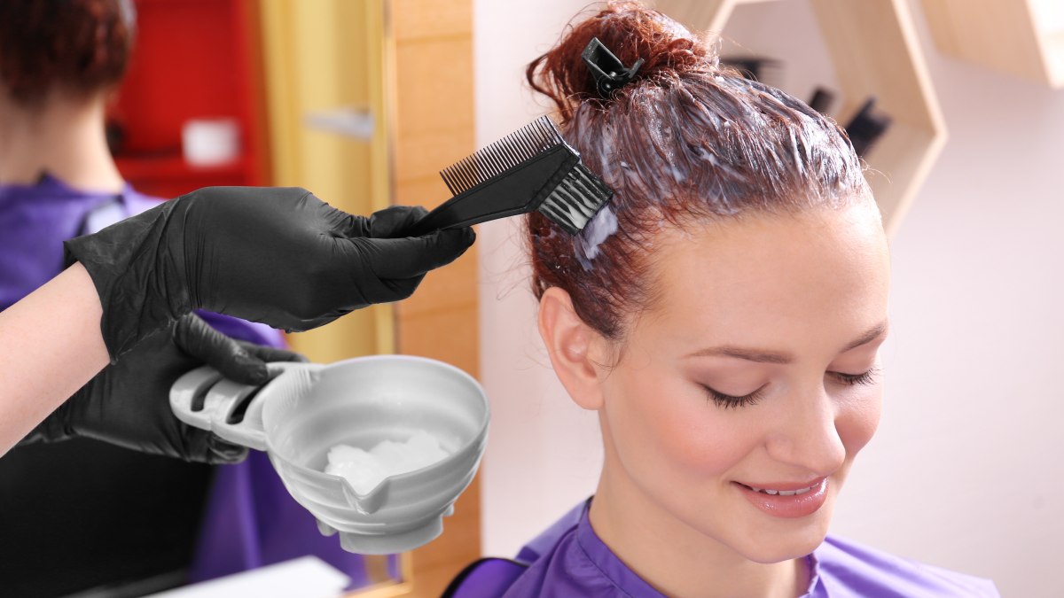Permanent hair color and a numb scalp or tingling and burning