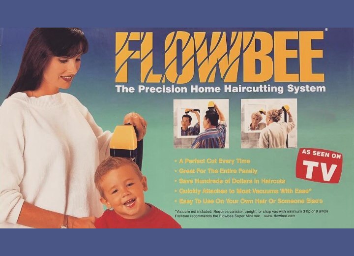 flowbee hair cutting device