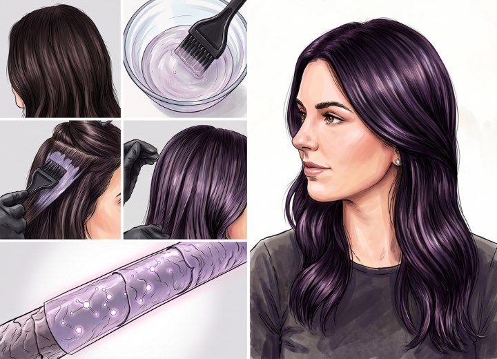 Gloss treatment for hair
