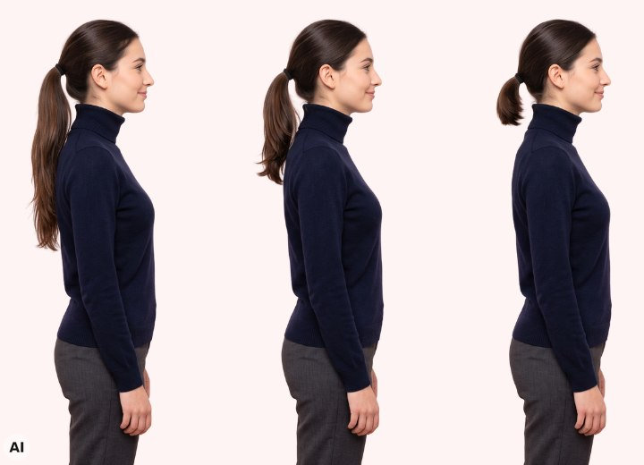 Different lenghts for ponytails