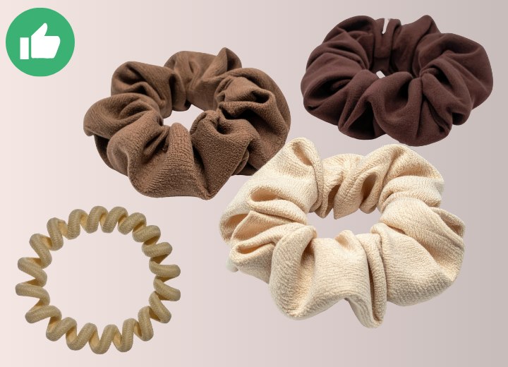 Scrunchies and a safe, elastic band