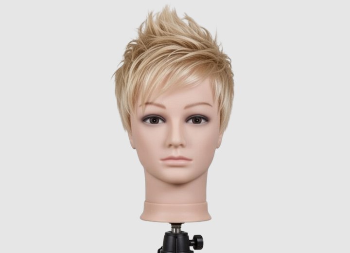 Short haircut, inspired by Agyness Deyn