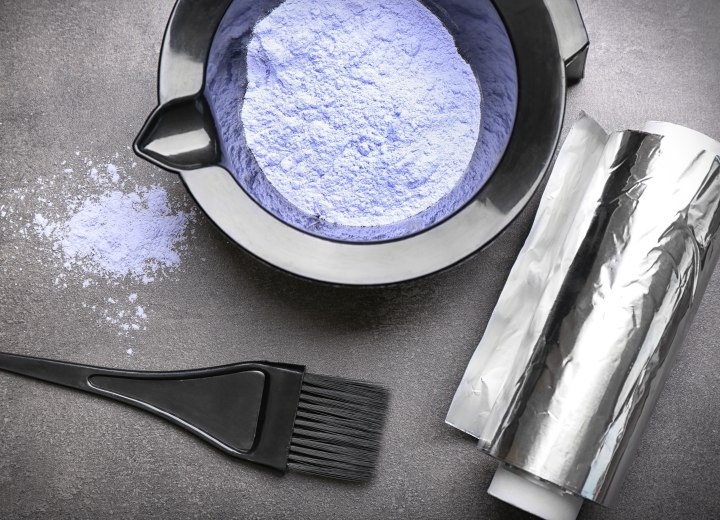 Hair bleaching powder