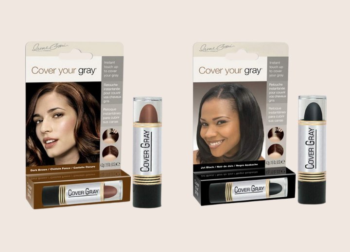 Stick to cover your gray hair roots