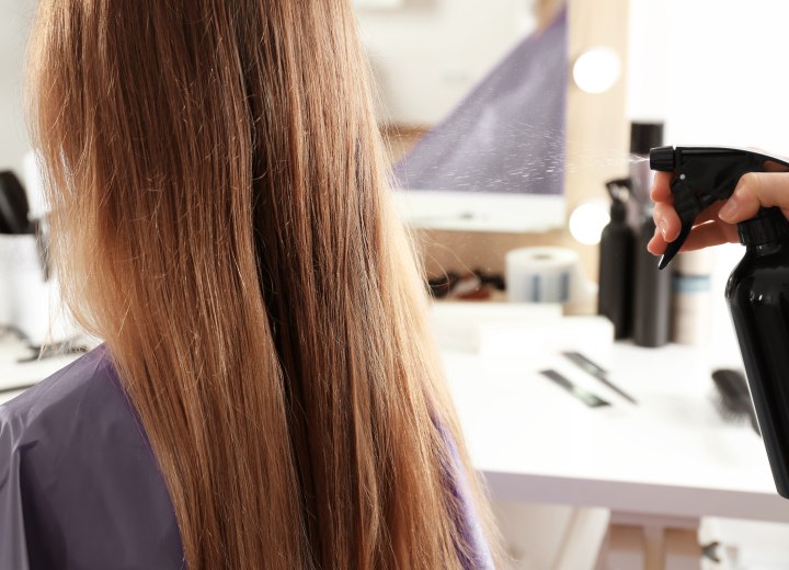 Hair porosity test