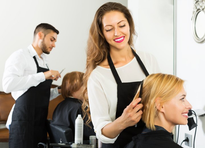 Highlights being risky, the effect on hair and signing a salon's waiver