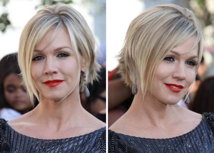 Jennie Garth's new short haircut