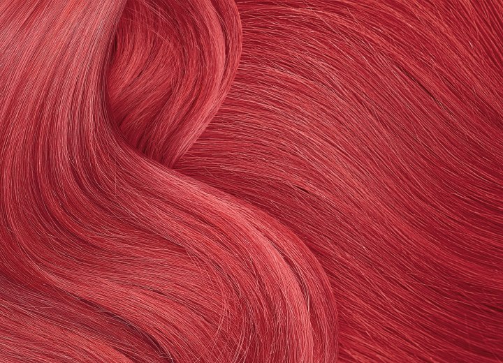 Red hair coloring