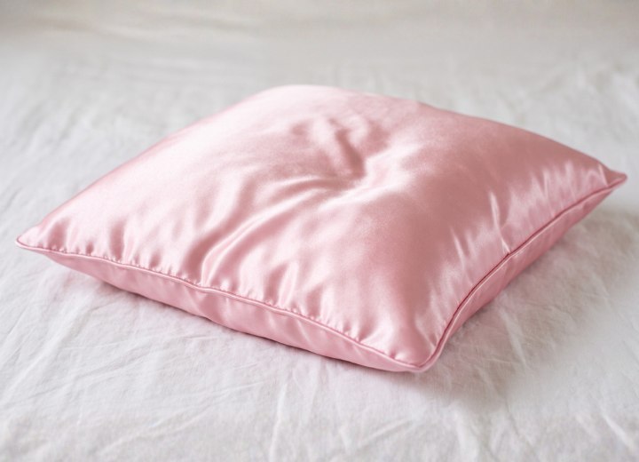 Satin pillowcase